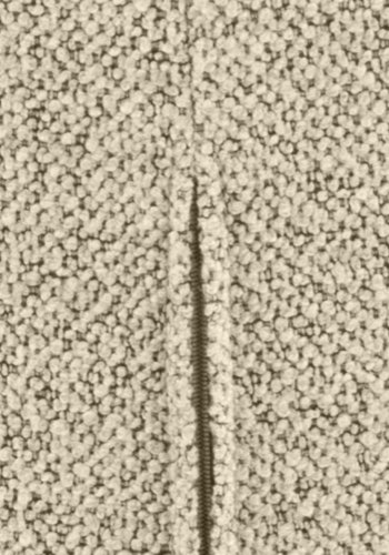 ACT NORDIC Patricia spisebordsstol - creme stof og sort metal