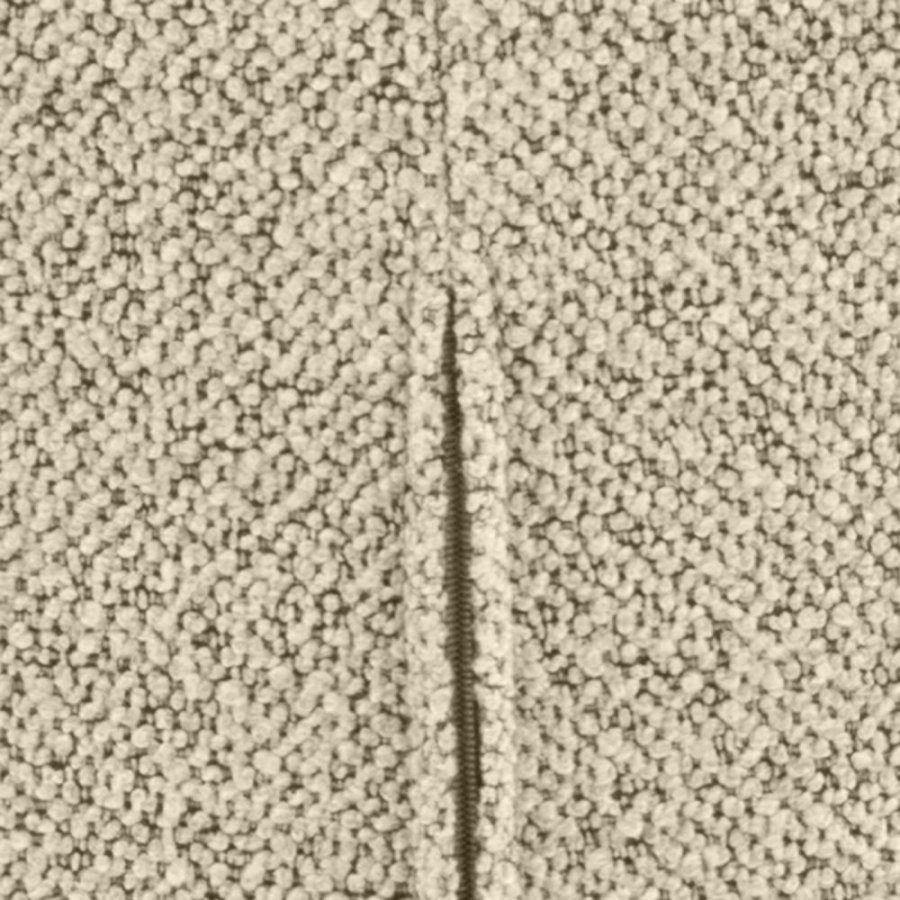 ACT NORDIC Patricia spisebordsstol - creme stof og sort metal