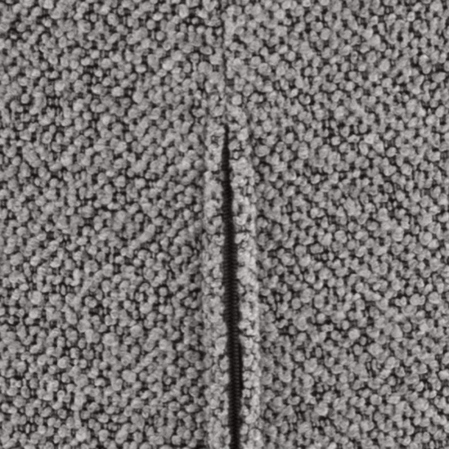 ACT NORDIC Patricia spisebordsstol - gr stof og sort metal