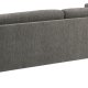 SOFAKONCEPT Elea 3 pers. sofa - antracitgrt stof og natur bg
