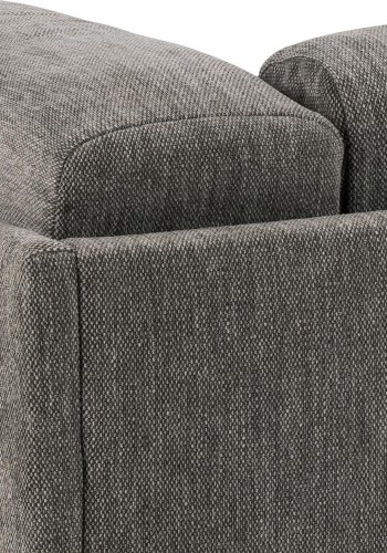 SOFAKONCEPT Elea 3 pers. sofa - antracitgrt stof og natur bg