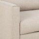 SOFAKONCEPT Toril 3 pers. sofa - beige stof og sort metal