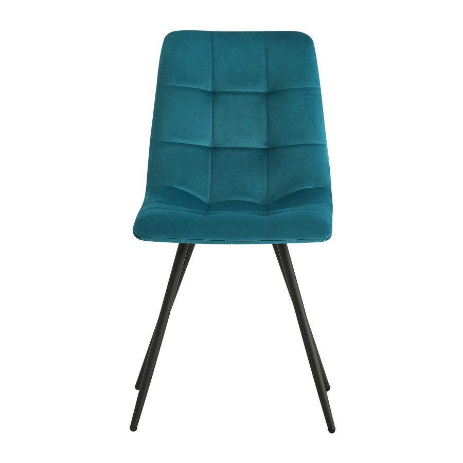 NORDLYS Bjrn spisebordsstol - andebl fljl og sort metal