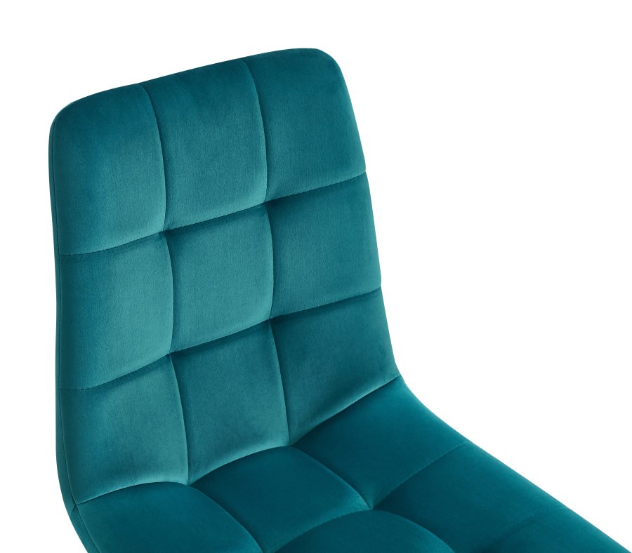 NORDLYS Bjrn spisebordsstol - andebl fljl og sort metal