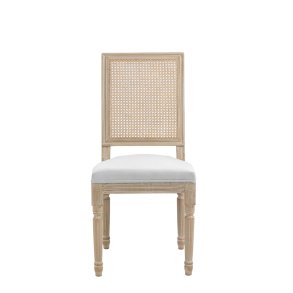 NORDLYS Cambridge spisebordsstol - gr stof og gummitr