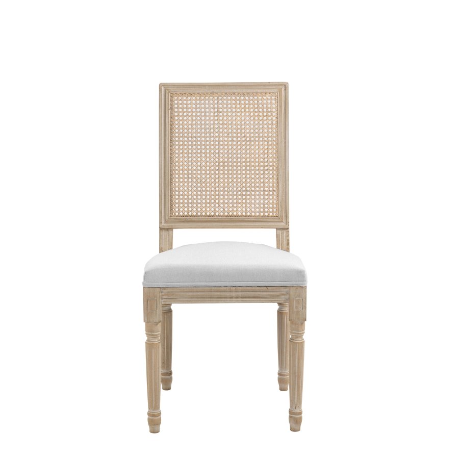 NORDLYS Cambridge spisebordsstol - gr stof og gummitr