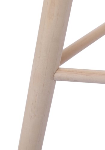 NORDLYS Itami skammel, rund - natur fyrretr (31)