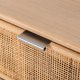 NORDLYS Manilla kommode, m. 3 skuffer - brun rattan og tr