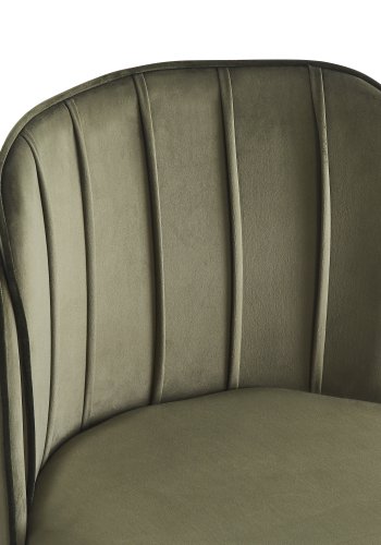  Nordlys  NORDLYS Nora spisebordsstol - grn fljl og metal