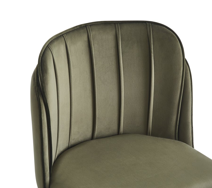  Nordlys  NORDLYS Nora spisebordsstol - grn fljl og metal