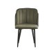  Nordlys  NORDLYS Nora spisebordsstol - grn fljl og metal
