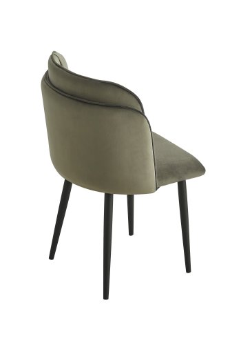  Nordlys  NORDLYS Nora spisebordsstol - grn fljl og metal