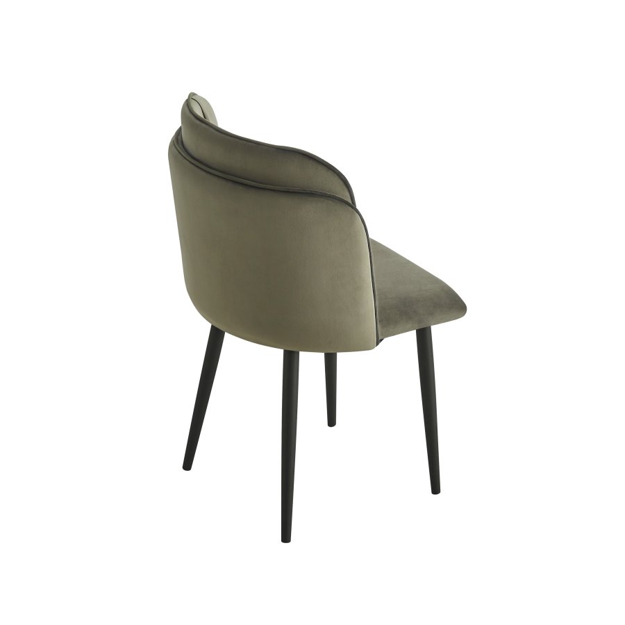  Nordlys  NORDLYS Nora spisebordsstol - grn fljl og metal