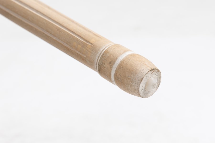 NORDLYS Richelieu spisebordsstol - beige stof og gummitr