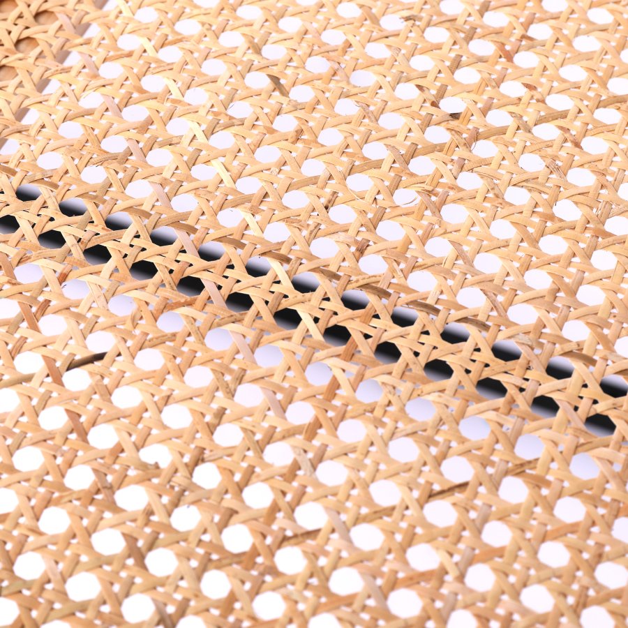 NORDLYS Sapporo sofabord, rektangulr - rattan og sort metal (91,5x46)