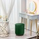 NORDLYS Soka puf, rund - grn fljl og brun tr (35)