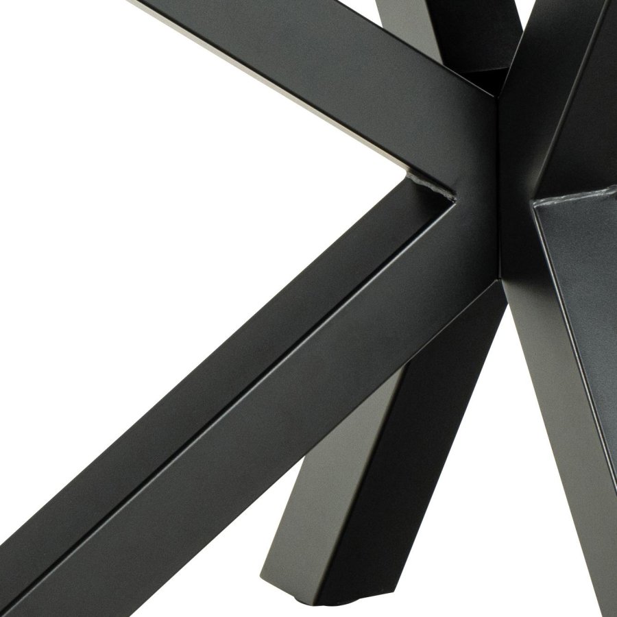 ACT NORDIC Heaven spisebord, rektangulr - gr keramik og sort stl (200x100)