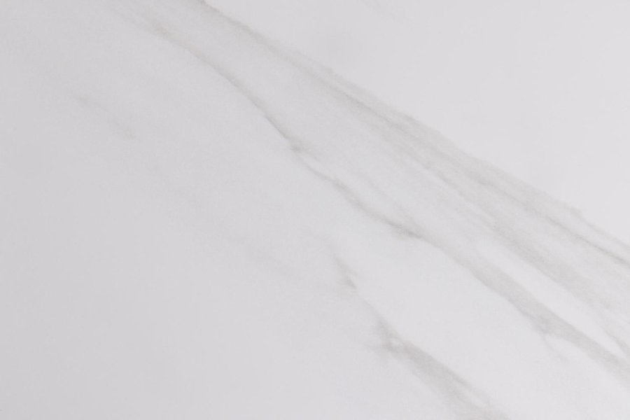 ACT NORDIC Malta spisebord, kvadratisk - hvid Unico keramik og hvid stl (90x90)