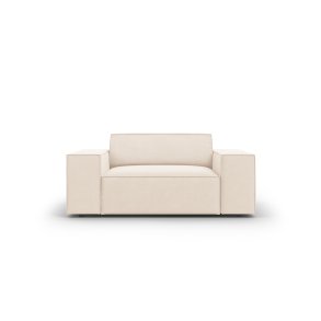 MICADONI Jodie lnestol, m. armln, 1 sde - beige fljl og sort plast