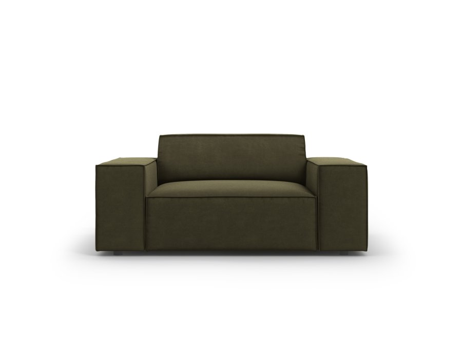 MICADONI Jodie lnestol, m. armln, 1 sde - grn fljl og sort plast