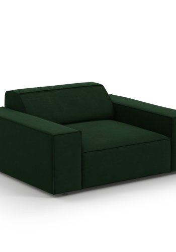 MICADONI Jodie lnestol, m. armln, 1 sde - grn fljl og sort plast