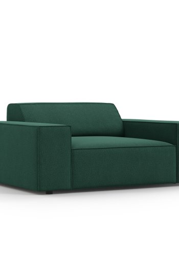 MICADONI Jodie lnestol, m. armln, 1 sde - grn stof og sort plast