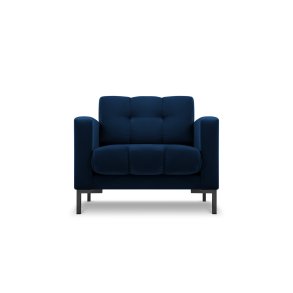 MICADONI Mamaia lnestol, m. armln, 1 sde - bl fljl og sort metal