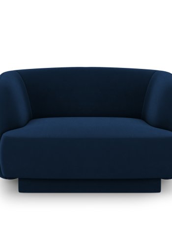 MICADONI Miley lnestol, m. armln, 1 sde - bl fljl og sort plast