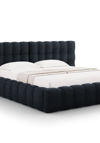 MICADONI Mamaia sengeramme, m. dobbelt sengegavl og lameller - bl fljl (230x200x100)