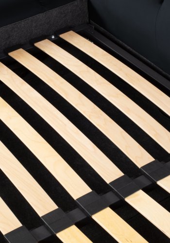 MICADONI Mamaia sengeramme, m. dobbelt sengegavl og lameller - bl fljl (230x200x100)