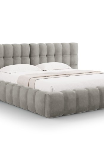 MICADONI Mamaia sengeramme, m. dobbelt sengegavl og lameller - gr fljl (230x200x100)