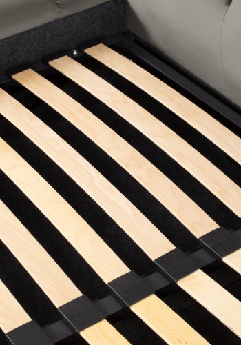 MICADONI Mamaia sengeramme, m. dobbelt sengegavl og lameller - gr fljl (230x200x100)