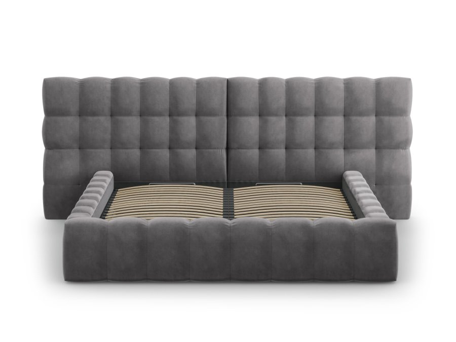 MICADONI Mamaia sengeramme, m. dobbelt sengegavl og lameller - gr fljl (230x300x100)