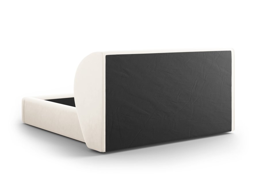 MICADONI Miley sengeramme, m. sengegavl og lameller - beige fljl (230x247x100)