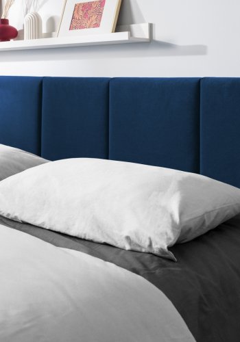 MICADONI Pyla sengeramme, m. sengegavl og lameller - bl fljl (212x150x104)