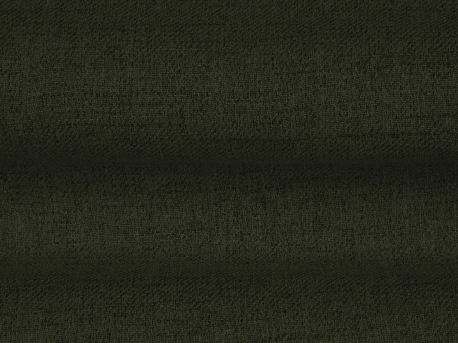 MICADONI Mamaia bnk,, 2 sder, rektangulr - grn stof og sort metal (62x133x41)