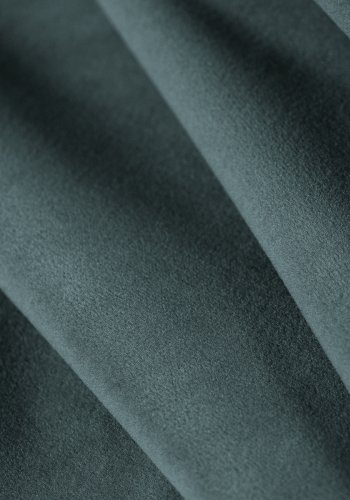 MICADONI Bellis hjrnesofa, venstre, 3 sder - bl fljl og sort plastik