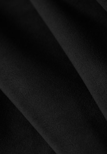 MICADONI Bellis hjrnesofa, venstre, 3 sder - sort fljl og sort plastik