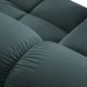 MICADONI Bellis Modular hjrnesofa, venstre, 4 sder - bl fljl og sort plastik