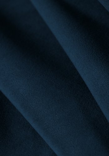 MICADONI Jodie hjrnesofa, venstre, 5 sder - bl fljl og sort plastik