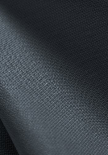 MICADONI Jodie hjrnesofa, venstre, 4 sder - bl stof og sort plastik66x70