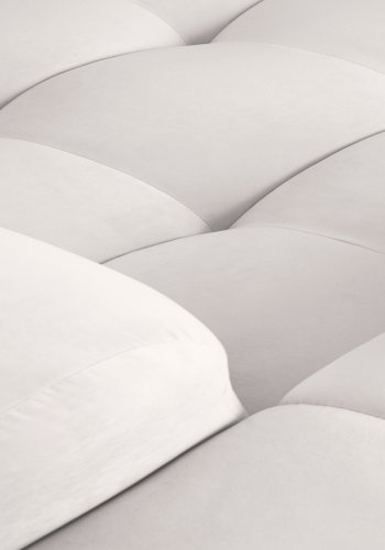 MICADONI Kendal hjrnesofa, venstre, 4 sder - gr fljl og sort bgetr