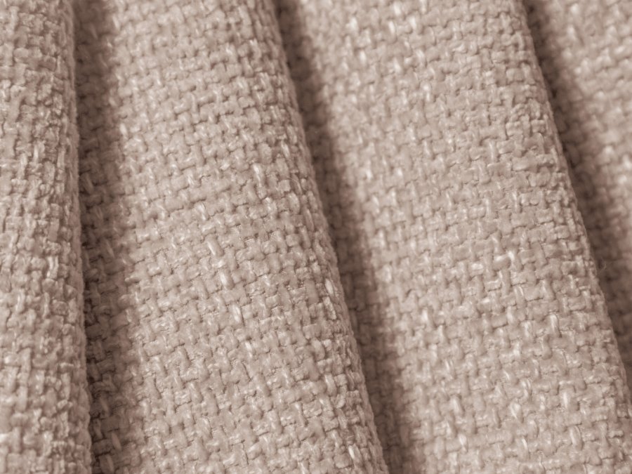 MICADONI Lupin Modular ben hjrnesofa, venstre, 5 sder - beige chenille og sort plast