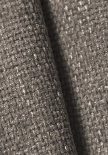 MICADONI Lupin Modular ben hjrnesofa, venstre, 5 sder - gr chenille og sort plast