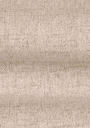 MICADONI Mamaia hjrnesofa, venstre, 5 sder - beige stof og sort metal