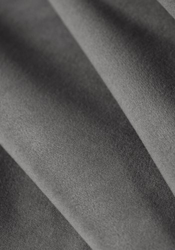 MICADONI Miley Symmetrical hjrnesofa, 5 sder - gr fljl og sort plast