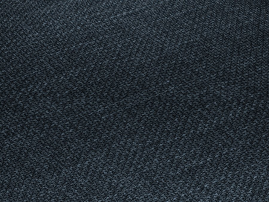 MICADONI Ruby Modul hjrnesofa, venstre, 5 sder - bl stof og sort plast