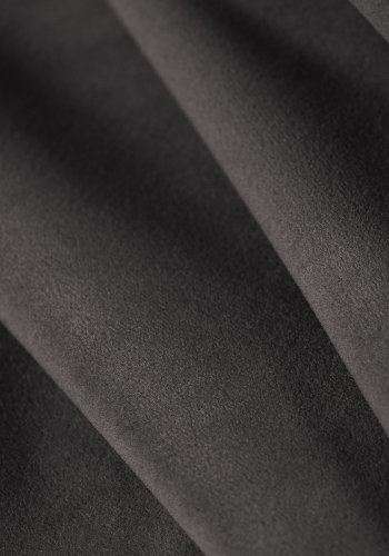 MICADONI Bellis Modular Panoramic hjrnesofa, venstre, 7 sder - antracitgr fljl og sort plastik