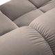 MICADONI Bellis Modul sofa, 3 sder - beige fljl og sort plastik