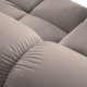 MICADONI Bellis Modul sofa, hjre, 4 sder - beige fljl og sort plastik